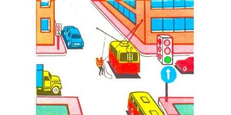 Is the bus allowed to enter the intersection in this situation?