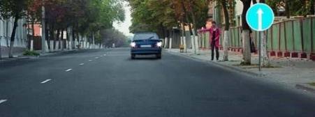 Is it allowed to approach the passenger with reverse?