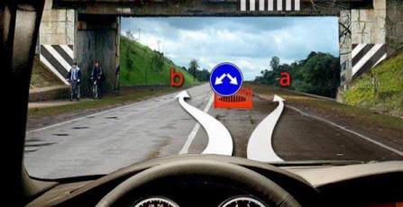 What trajectory is allowed to bypass an obstacle in this situation?
