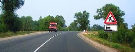 This road sign indicates