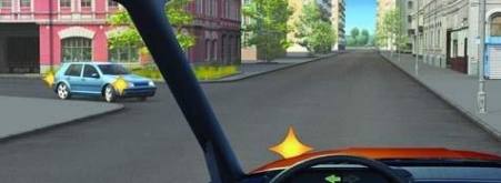 When reversing at this intersection