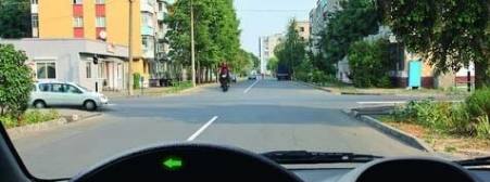 When turning left in this situation