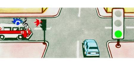 The driver of which vehicle must give way?