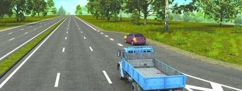 The passenger car driver