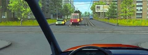 Խաչմերուկն ուղիղ անցնելիս վարորդը